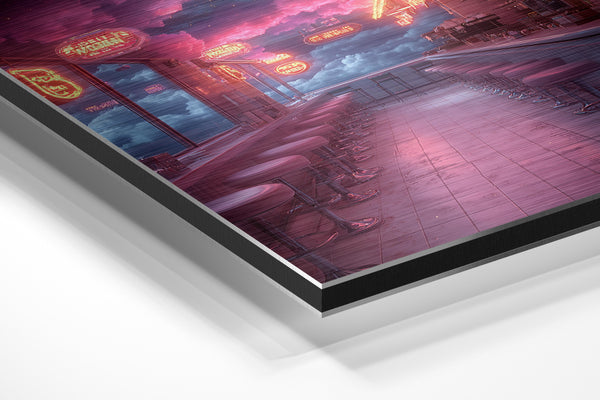 Pink Neon Dreamscape