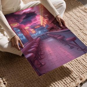 Pink Neon Dreamscape