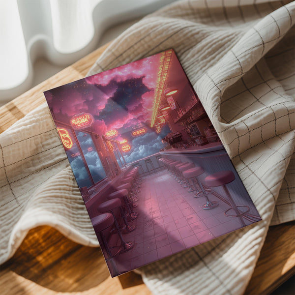 Pink Neon Dreamscape