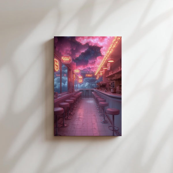 Pink Neon Dreamscape