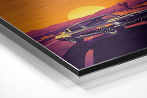 Vintage Mustang Roadscape