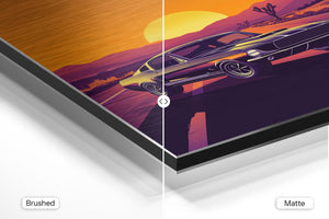 Vintage Mustang Roadscape