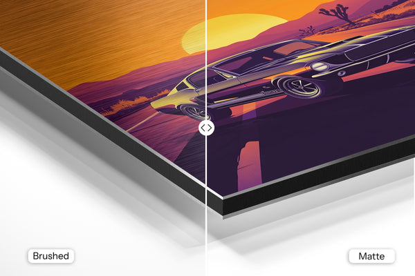 Vintage Mustang Roadscape