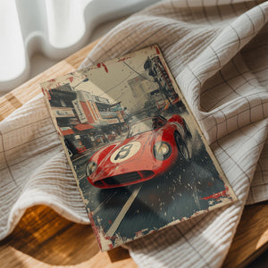 Red Racer in the City