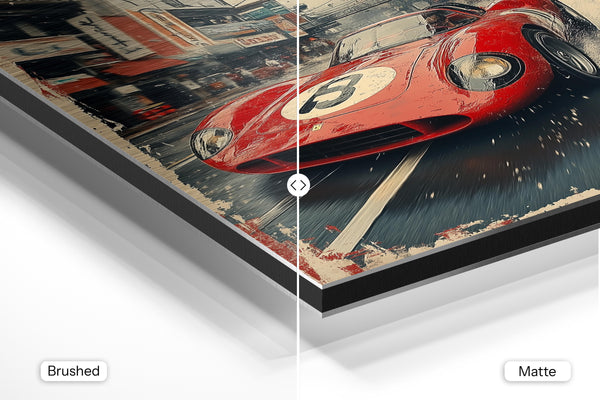 Red Racer in the City