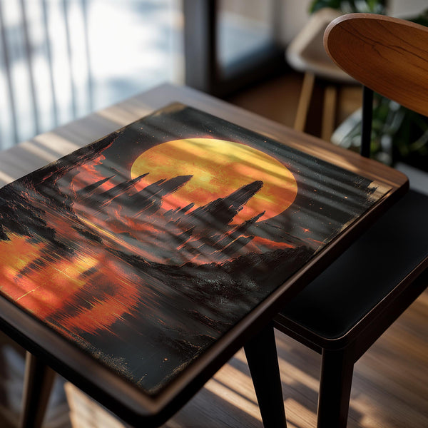 Lunar Landscape Reflection