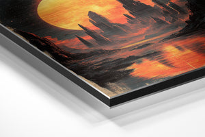 Lunar Landscape Reflection