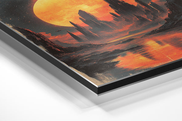 Lunar Landscape Reflection