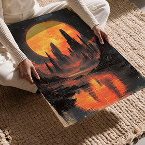 Lunar Landscape Reflection