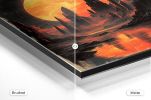 Lunar Landscape Reflection