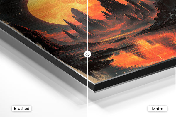 Lunar Landscape Reflection