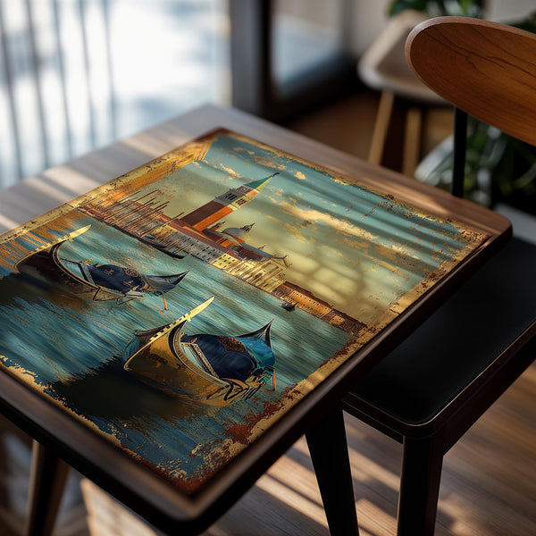 Venetian Gondola Scene