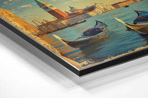 Venetian Gondola Scene