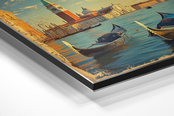 Venetian Gondola Scene