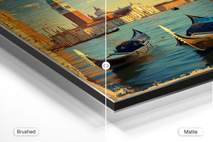 Venetian Gondola Scene