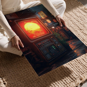 Retro Sunset Television