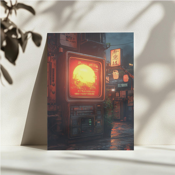 Retro Sunset Television