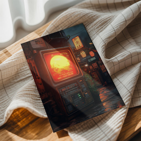 Retro Sunset Television