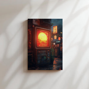 Retro Sunset Television