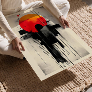 Modern Sunscape Abstract