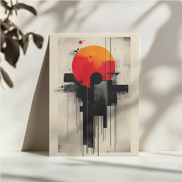 Modern Sunscape Abstract