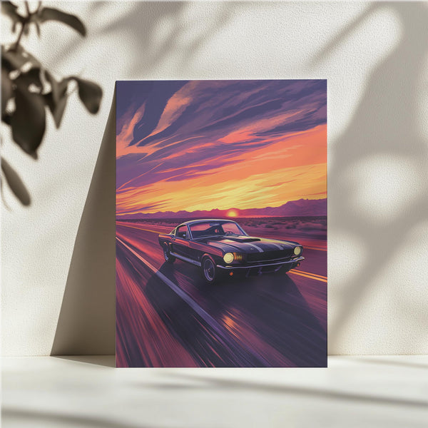 Desert Drive Twilight