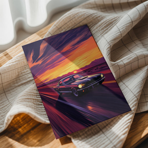 Desert Drive Twilight