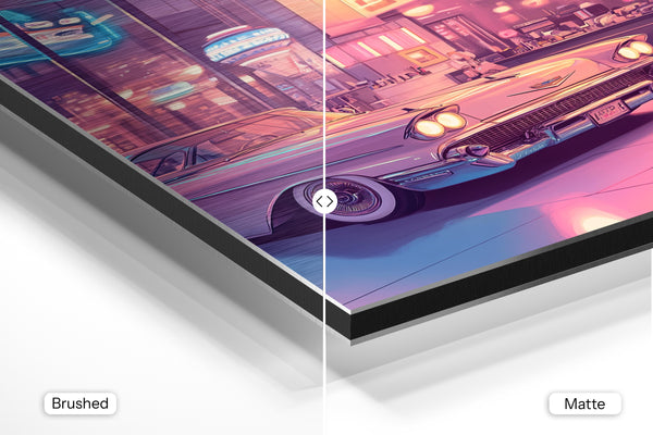 Retro Diner Car Scene