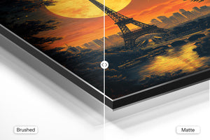 Eiffel Tower Moonrise