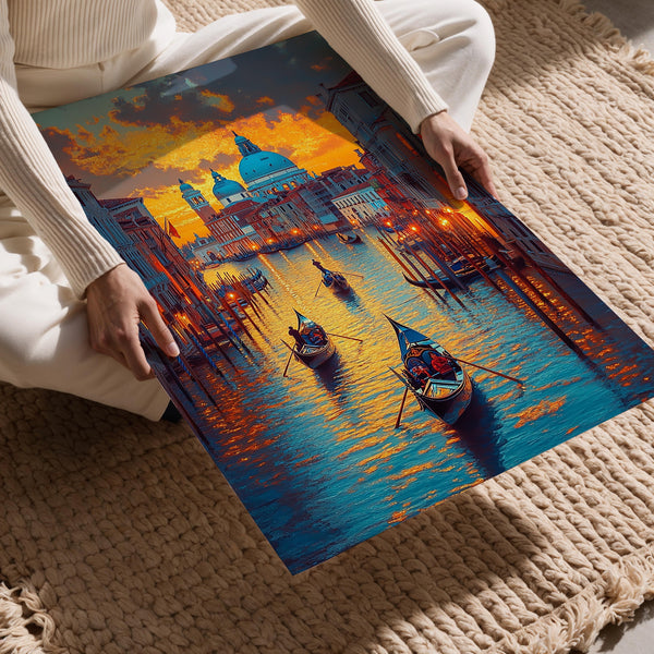 Venice Sunset Glow