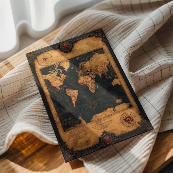 Vintage World Map