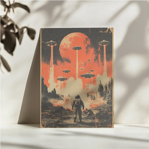 Alien Invasion on Moon