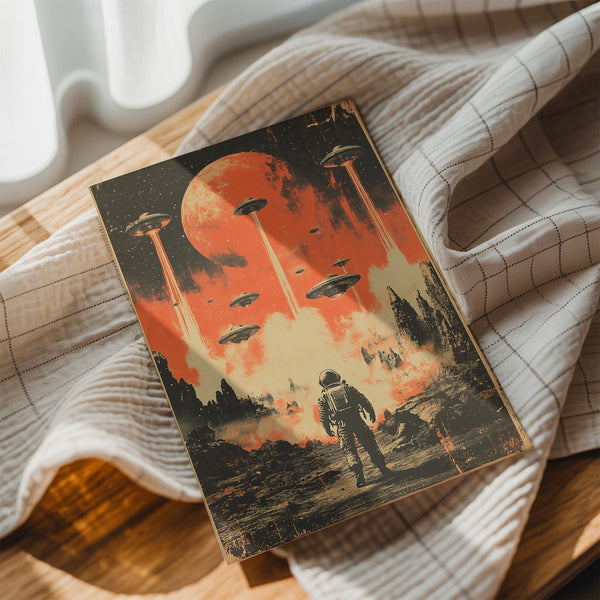 Alien Invasion on Moon