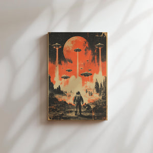 Alien Invasion on Moon