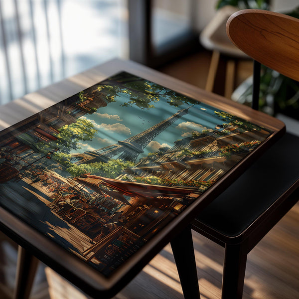 Parisian Café & Eiffel Tower