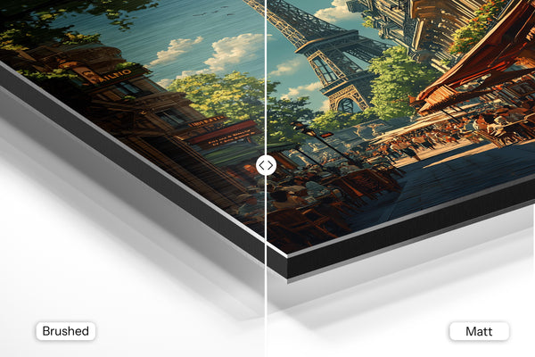 Parisian Café & Eiffel Tower