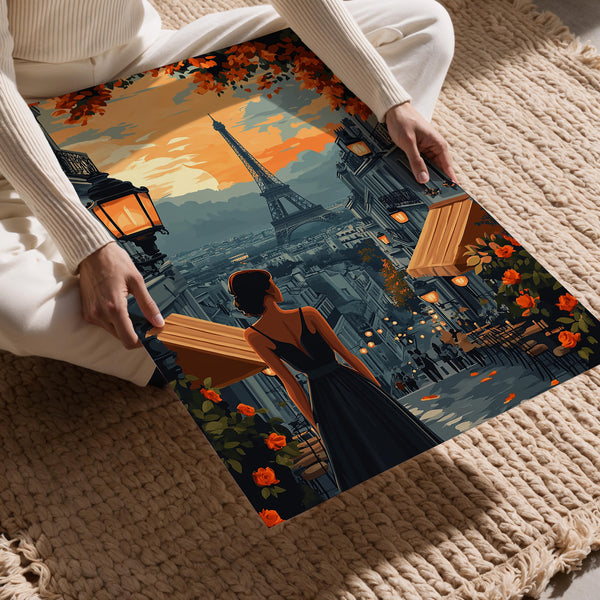 Paris Sunset Romance