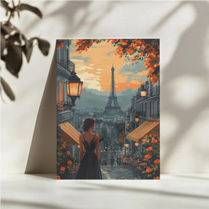 Paris Sunset Romance