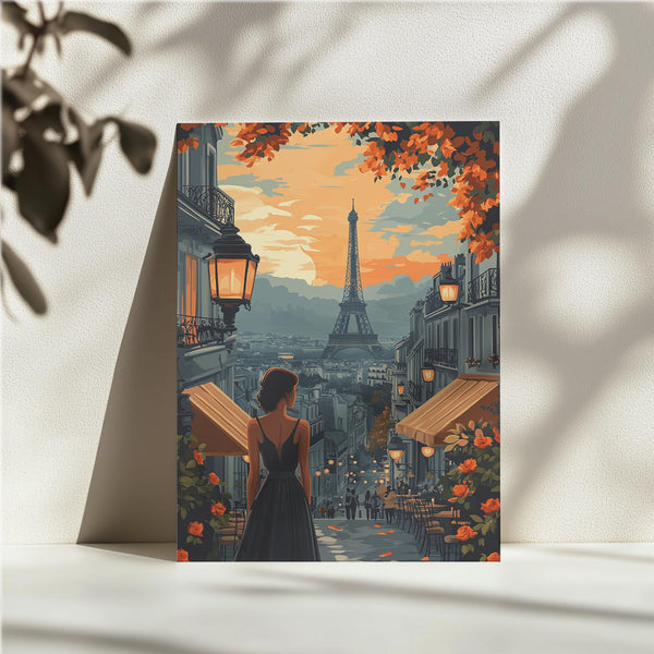 Paris Sunset Romance