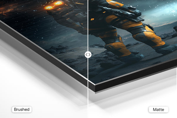 Astronaut on Alien Terrain