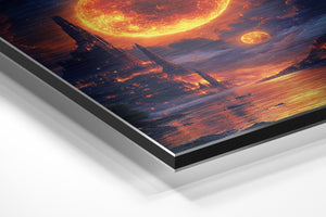 Burning City Under Twin Suns