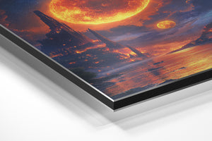 Burning City Under Twin Suns