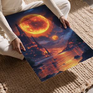 Burning City Under Twin Suns