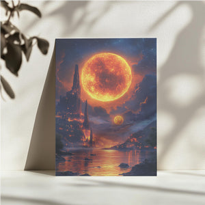 Burning City Under Twin Suns