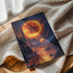 Burning City Under Twin Suns