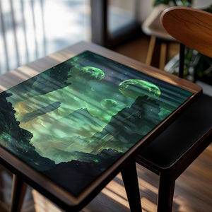 Alien World Under Green Moons