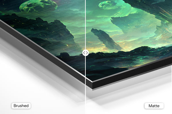 Alien World Under Green Moons