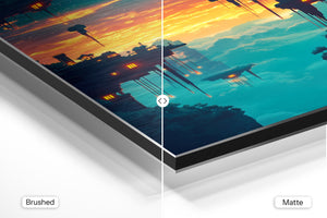 Floating Cities at Sunset