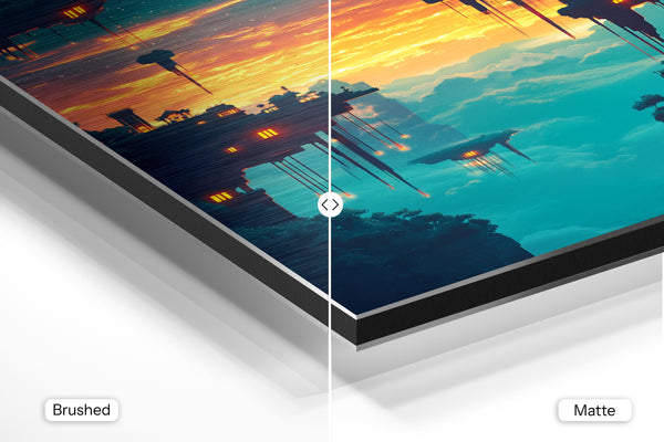 Floating Cities at Sunset