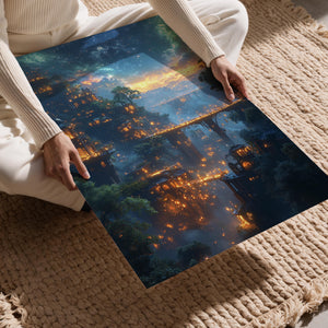 Sky Bridges in Twilight